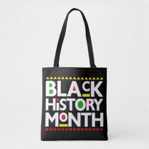 Bolsa Tote Black History Month Melanin Men Women Girls & Boys