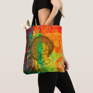 Bolsa Tote Black History Monts cita Melanin Queen