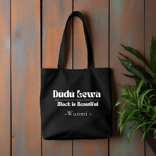 Bolsa Tote Black Is Beautiful — Presente para Ela