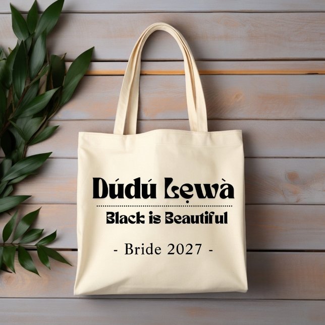 Bolsa Tote Black Is Beautiful — Presente para Ela (Criador carregado)