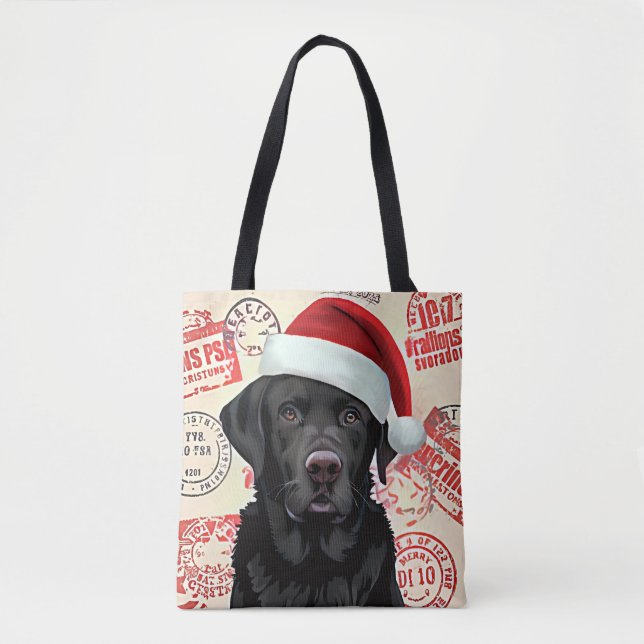 Bolsa Tote Black lab  (Frente)