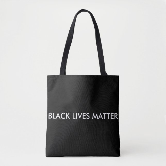 Bolsa Tote Black Lives é importante, BLM (Frente)