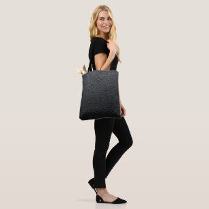 Bolsa Tote Black Snakeskin