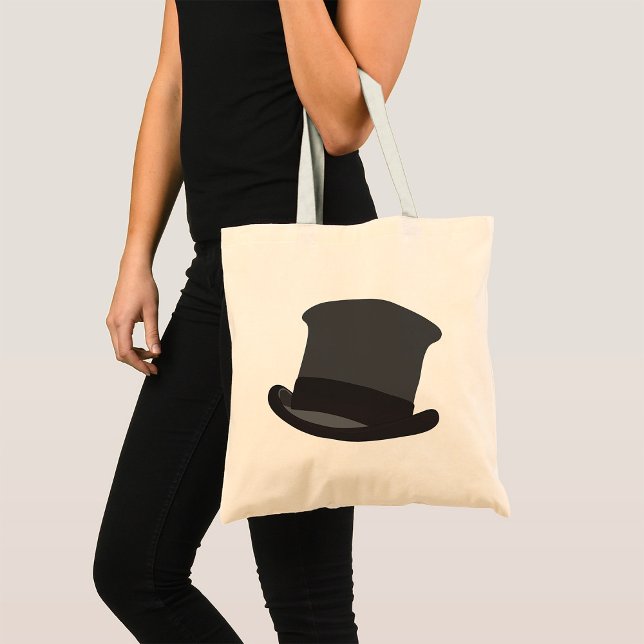 Bolsa Tote Black Top Hat (Criador carregado)