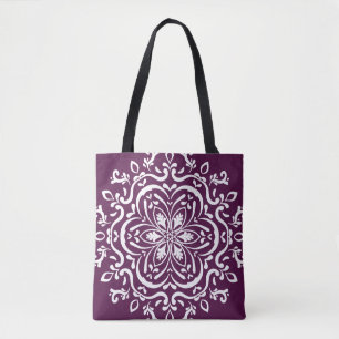 Bolsa Tote Blackberry Mandala