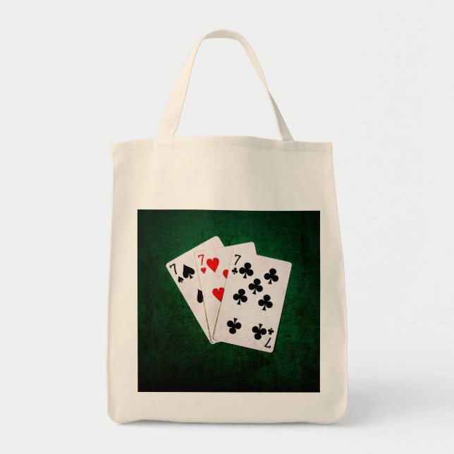 Bolsa Tote Blackjack 21 - Sete, Sete, Sete (Frente)