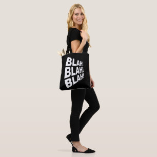 Bolsa Tote Blah Blah Blah