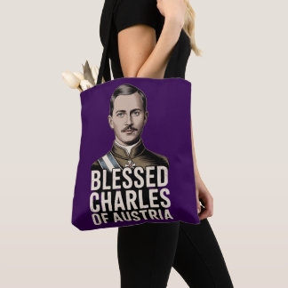 Bolsa Tote Blessed Karl Austria Emperor Catholic Christian 