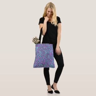 Bolsa Tote Blob Colorido Trippy