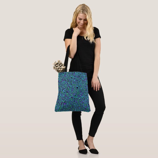 Bolsa Tote Blobs Psicodélicos (No(a) Modelo)