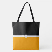 Bloco de Cor Preto Laranja Amarelo Branco Moderno