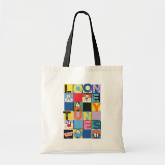 Bolsa Tote Blocos do Verificador de Caracteres LOONEY TUNES™