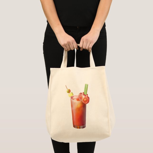 Bolsa Tote Bloody Mary Cocktail (Frente (produto))