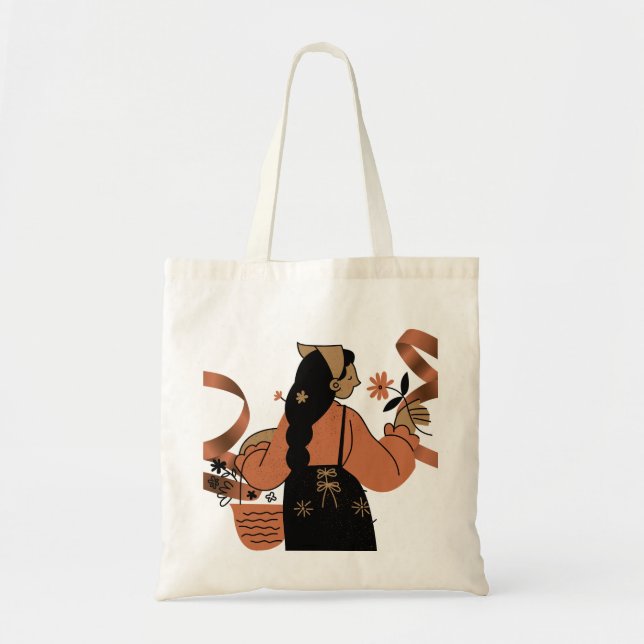 Bolsa Tote Bloom Aesthetic (Frente)