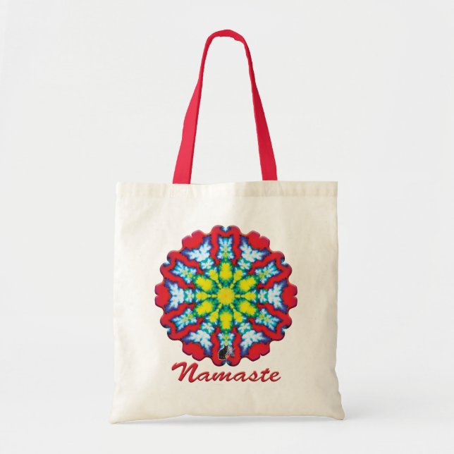 Bolsa Tote Bloom Namaste Kaleidoscope (Frente)