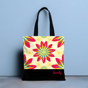 Bolsa Tote Bloomin' Good Start Floral Modern Personalizado