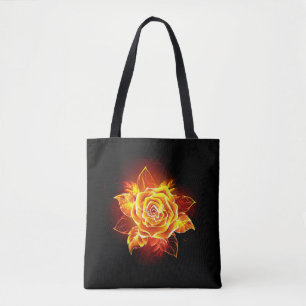 Bolsa Tote Blooming Fire Rosa