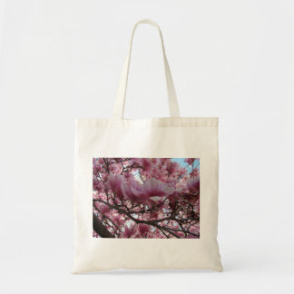 Bolsa Tote Blooming Fuchsia Magnolia Tote Bag