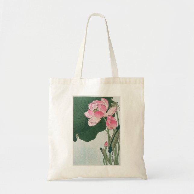 Bolsa Tote Blooming Lotus (Frente)