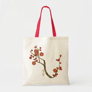 Bolsa Tote Blossomas de ameixa, Ogata Korin, Belas Artes Japo