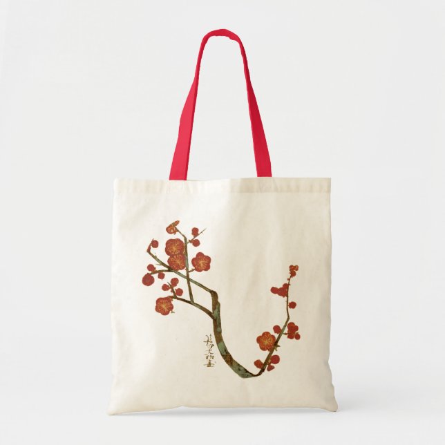 Bolsa Tote Blossomas de ameixa, Ogata Korin, Belas Artes Japo (Frente)