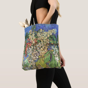 Bolsa Tote Blossoming Chestnut Branches de Vincent van Gogh