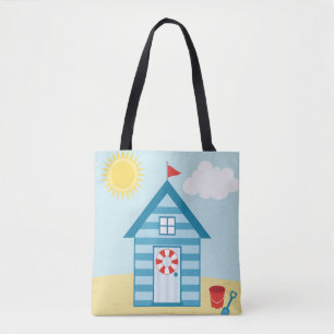 Bolsa Tote Blue Beach Hut