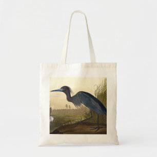 Bolsa Tote Blue Crane Ou Heron Birds Da América John James