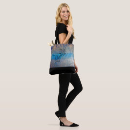 Bolsa Tote Blue Dog, Abstract Art