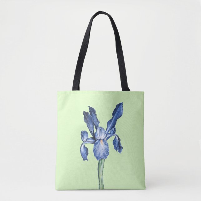 Bolsa Tote Blue Dutch Iris - (Frente)