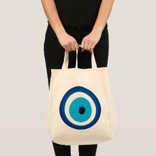 Bolsa Tote Blue Eye Lucky Charm