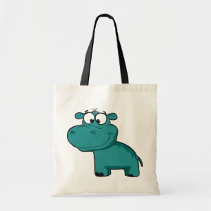 Bolsa Tote Blue Happy Hippo