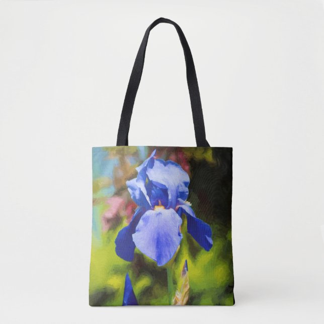 Bolsa Tote Blue Iris (Frente)