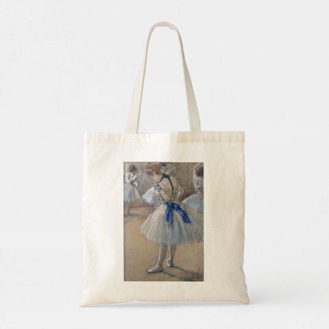 Bolsa Tote Blue Ribbon Dancer Edgar Degas (Verso)