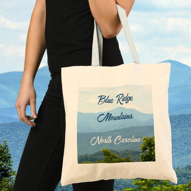 Bolsa Tote Blue Ridge Mounts North Carolina Fotográfica (Criador carregado)