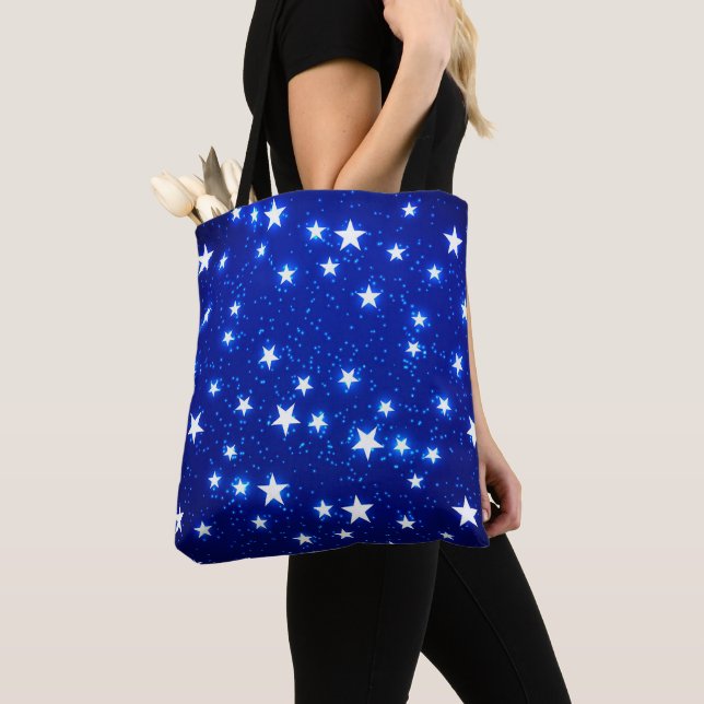 Bolsa Tote Blue Stargazer (Close Up)