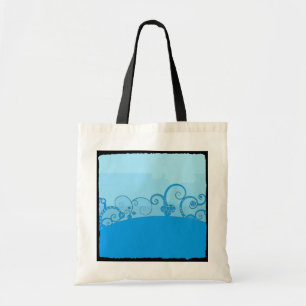 Bolsa Tote Blue Swirl Fantasy Tote Bag