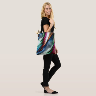 Bolsa Tote Blue Valley Whirlwind Rainbow