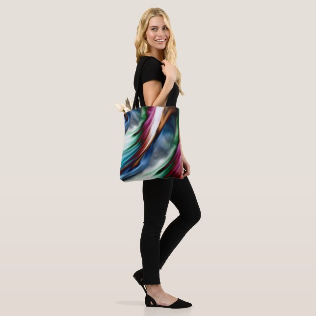Bolsa Tote Blue Valley Whirlwind Rainbow (No(a) Modelo)