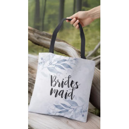 Bolsa Tote Blue Watercolor Deixa Cabelo Elegante