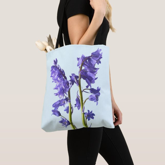 Bolsa Tote Bluebells, da mesma floresta que eu Criei! (Close Up)