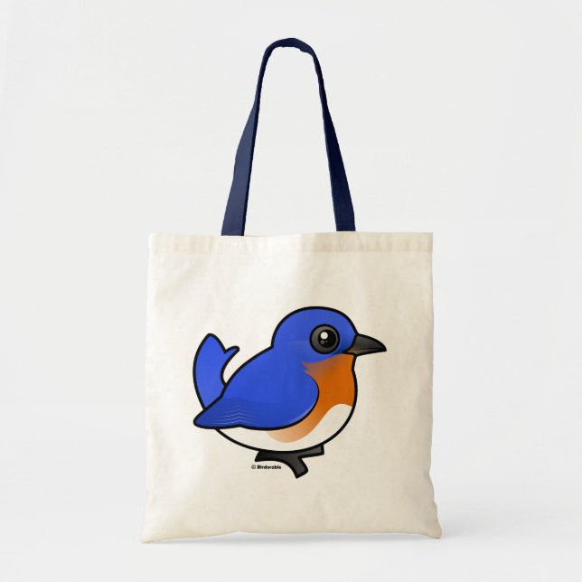 Bolsa Tote Bluebird oriental bonito (Frente)