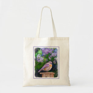 Bolsa Tote Bluebird oriental na neve - Foto original