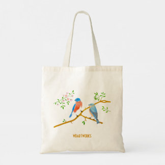 Bolsa Tote Bluebirds