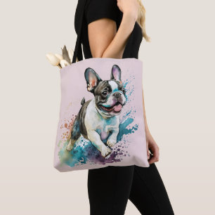 Bolsa Tote Blush de Buldogue Francês Bonito