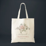 Bolsa Tote Blush florescente rosa boho chic bridesmaid<br><div class="desc">Blush floral poeirento,  rosa boho chic bridesmaid tote bag,  presente de damas de honra. Esta design de casamento faz parte da minha coleção de Casamentos Rosa Blush (https://www.zazzle.com/collections/blush_rose_wedding-119664950616194974),  onde você pode encontrar o convite de casamento,  salvar a data,  RSVP,  cerimônia de casamento,  menu,  favor de casamento,  etc designs.</div>