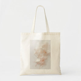 Bolsa Tote Blush Pink Floral Abstract Art Print | Soft Petal 