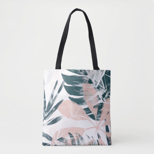 Bolsa Tote Blush tropical (Frente)