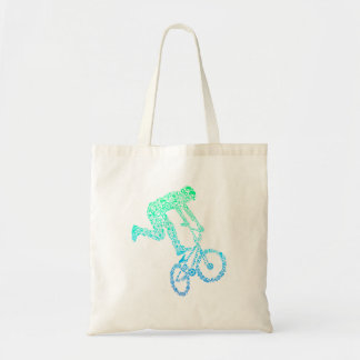 Bolsa Tote Bmx Rider Bike Bicicleta Garotos Correntes