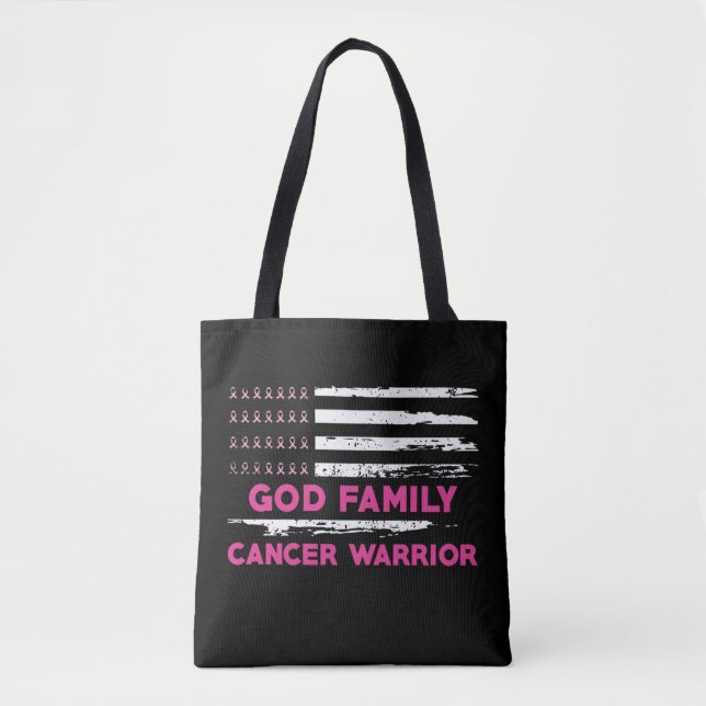 Bolsa Tote boa família de canceres (Frente)